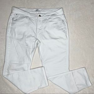 Kensie white denim jeans